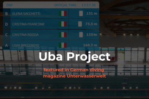 UBA Project è sulla rivista tedesca di immersioni Unterwasserwelt