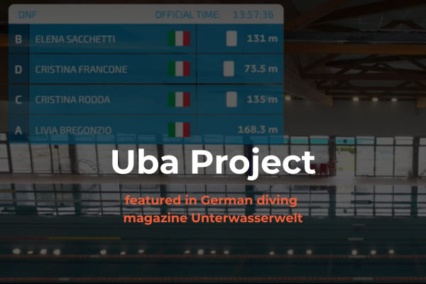 UBA Project è sulla rivista tedesca di immersioni Unterwasserwelt